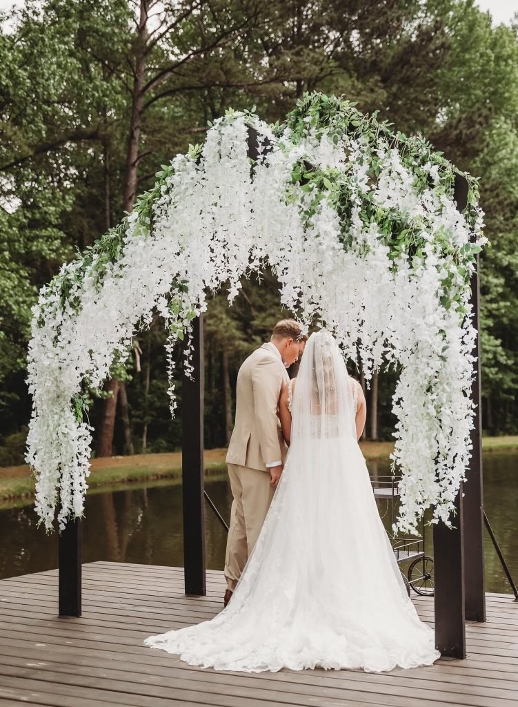 Outdoor ceremony area at Sanoah Springs in Pike County, Georgia