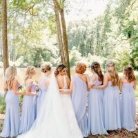 Bridal party at Sanoah Springs