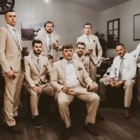 Groom’s suite at Sanoah Springs